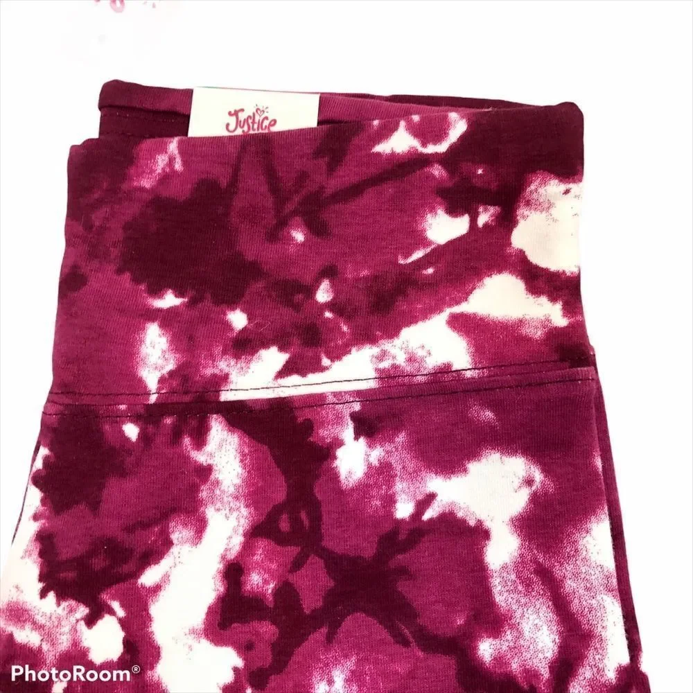NWT Justice Full Length Pattern Print‎ Leggings 10